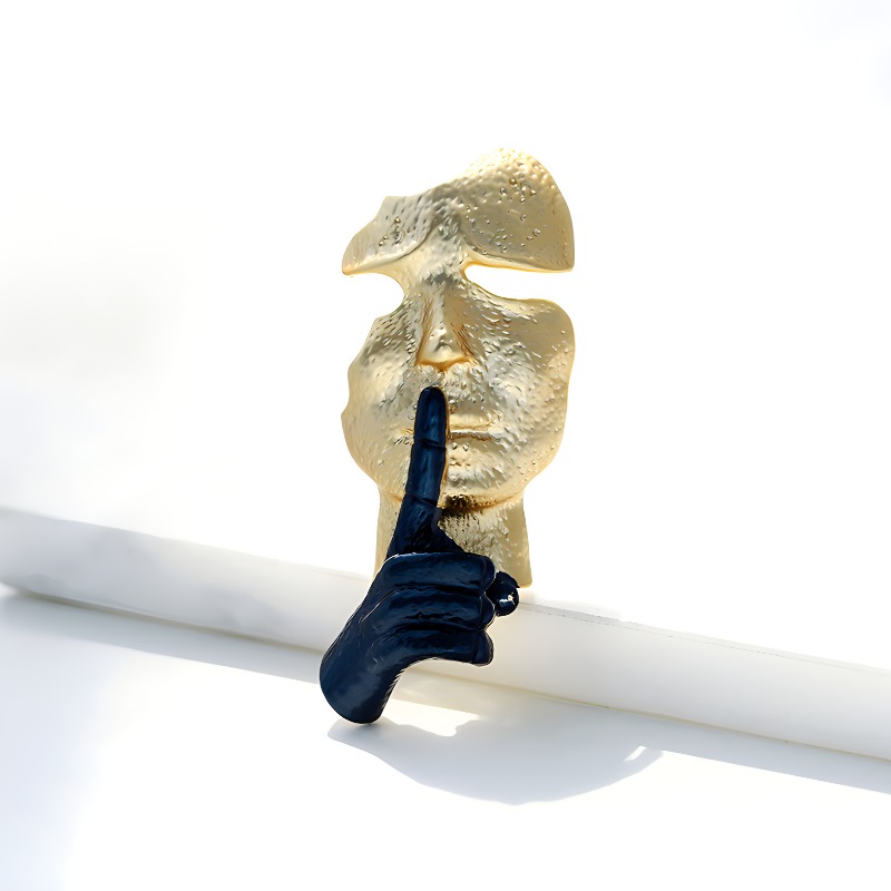 Fashion Mask Brooch Men and Wo - огляд і ціна Men Accessories For Birthday Gift