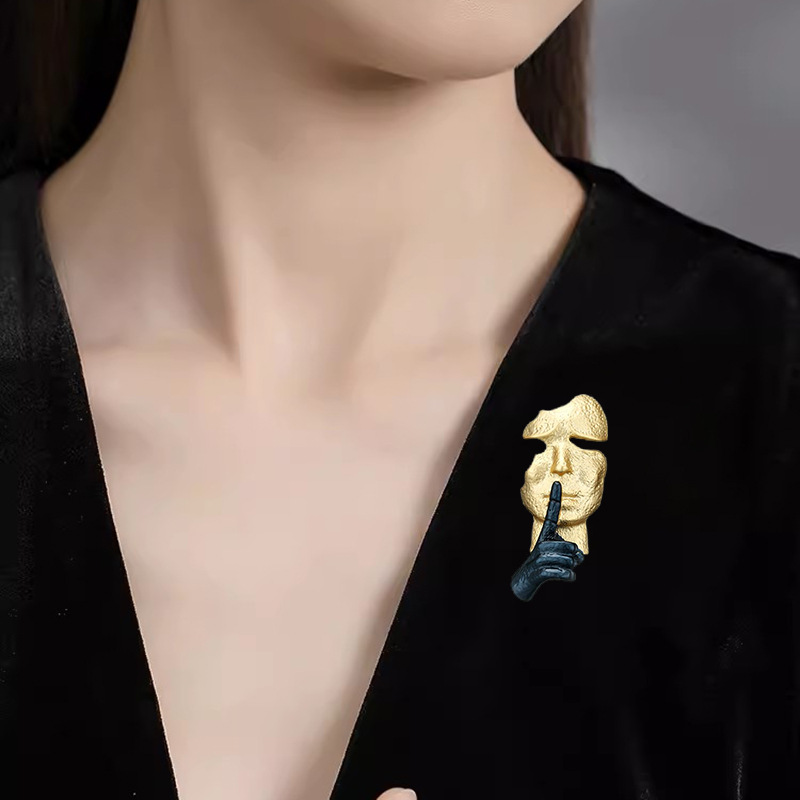 Fashion Mask Brooch Men and Wo - огляд і ціна Men Accessories For Birthday Gift
