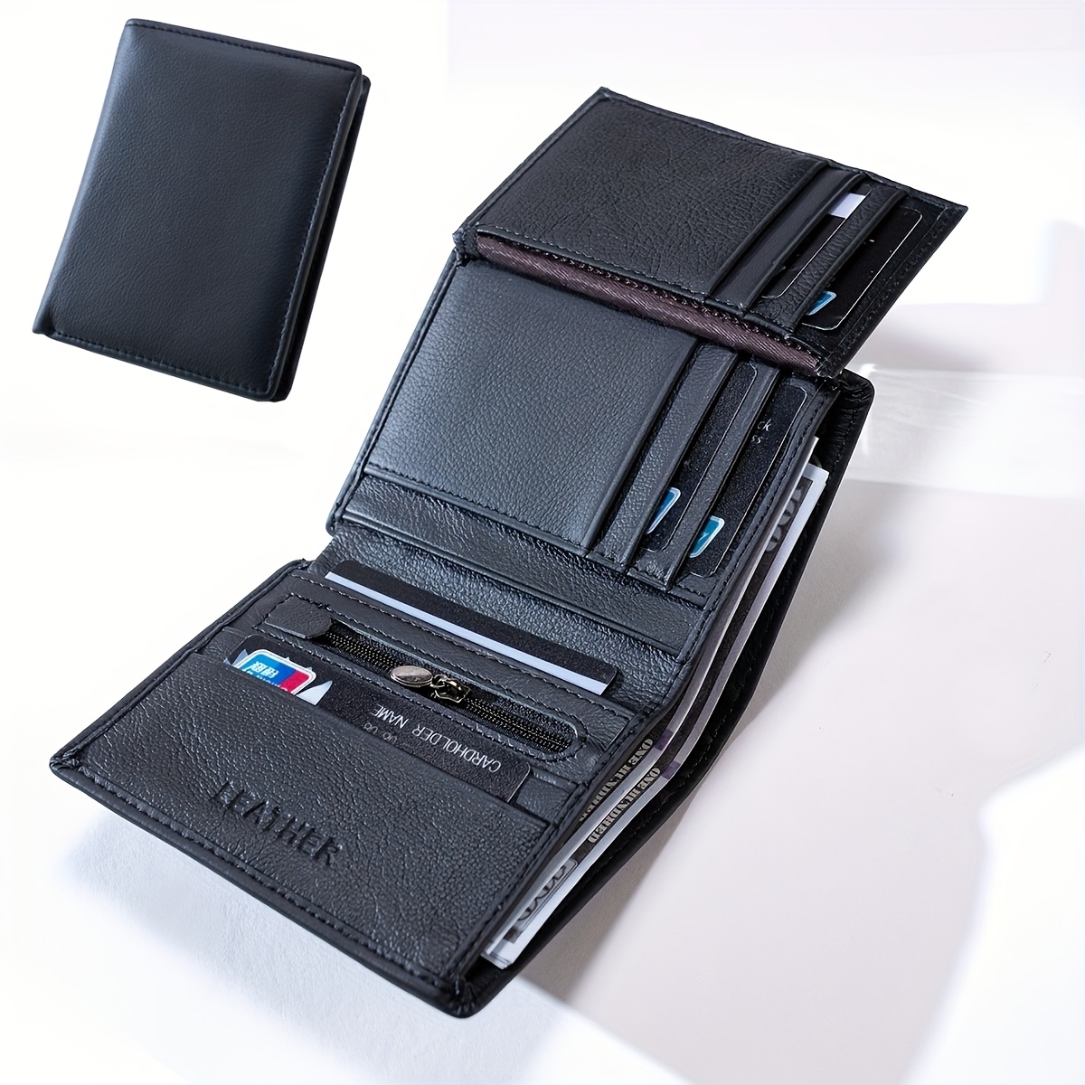 1 men's distinguished leather  - огляд і ціна Money Clip Slim