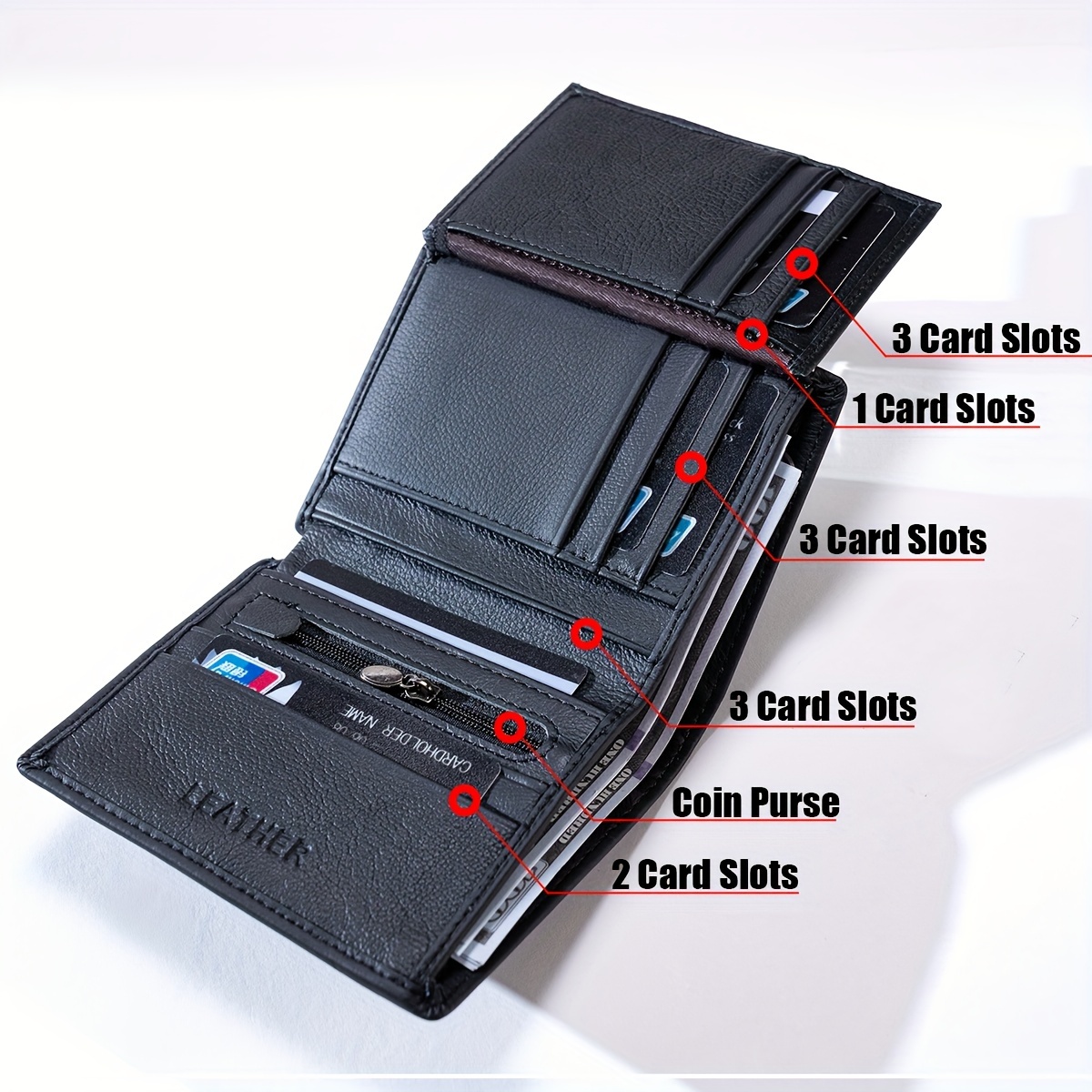 1 men's distinguished leather  - огляд і ціна Money Clip Slim
