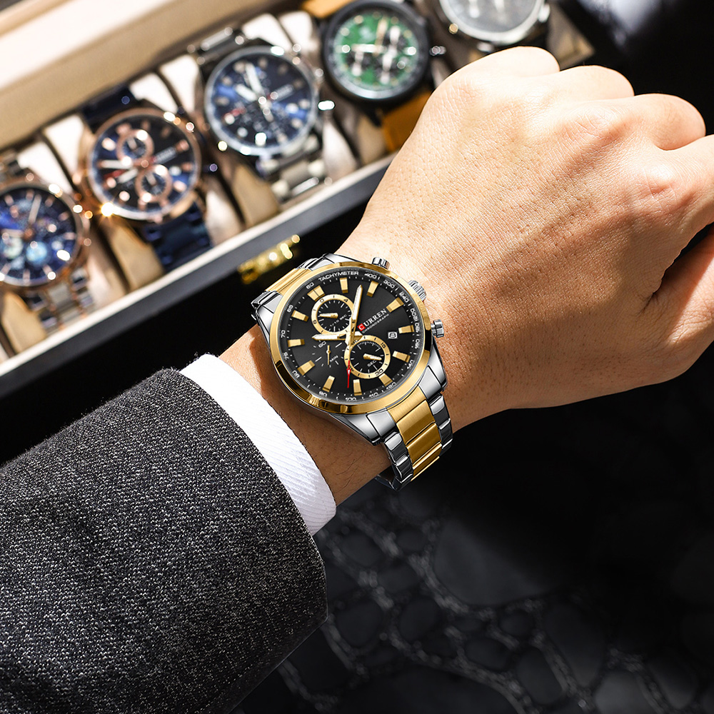 CURREN Casual Quartz Chrono Sp - огляд і ціна Men'S Accessories And Jewelry