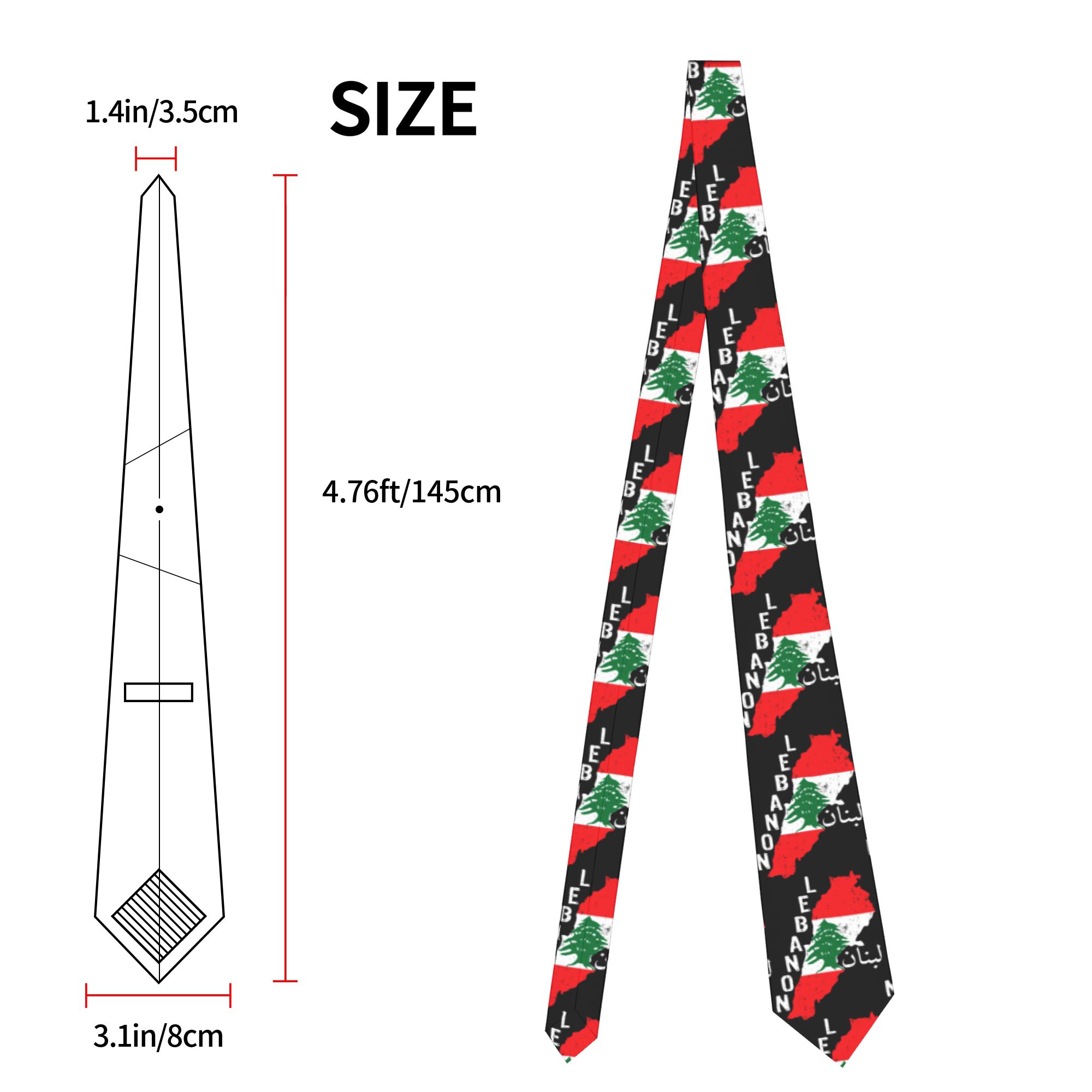 Lebanon Flag Map Beirut Cedar  - огляд і ціна Men Accessories Lebanon