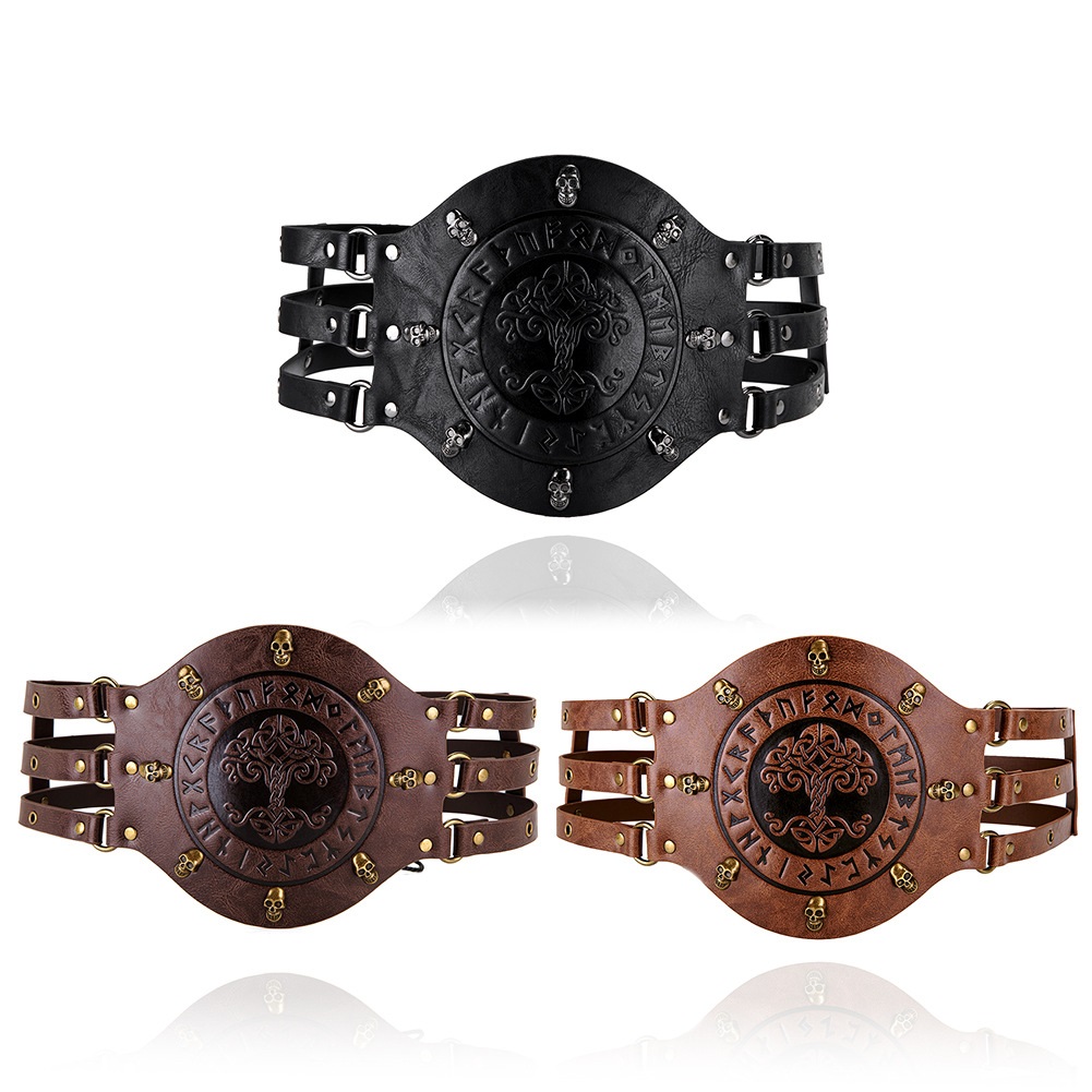Medieval wide corset belt, Vik - огляд і ціна Men'S Viking Accessories