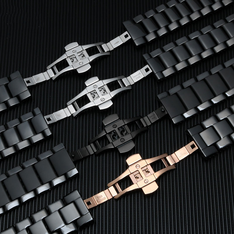 Black Ceramic Strap and Case S - огляд і ціна Men'S Accessories Armani