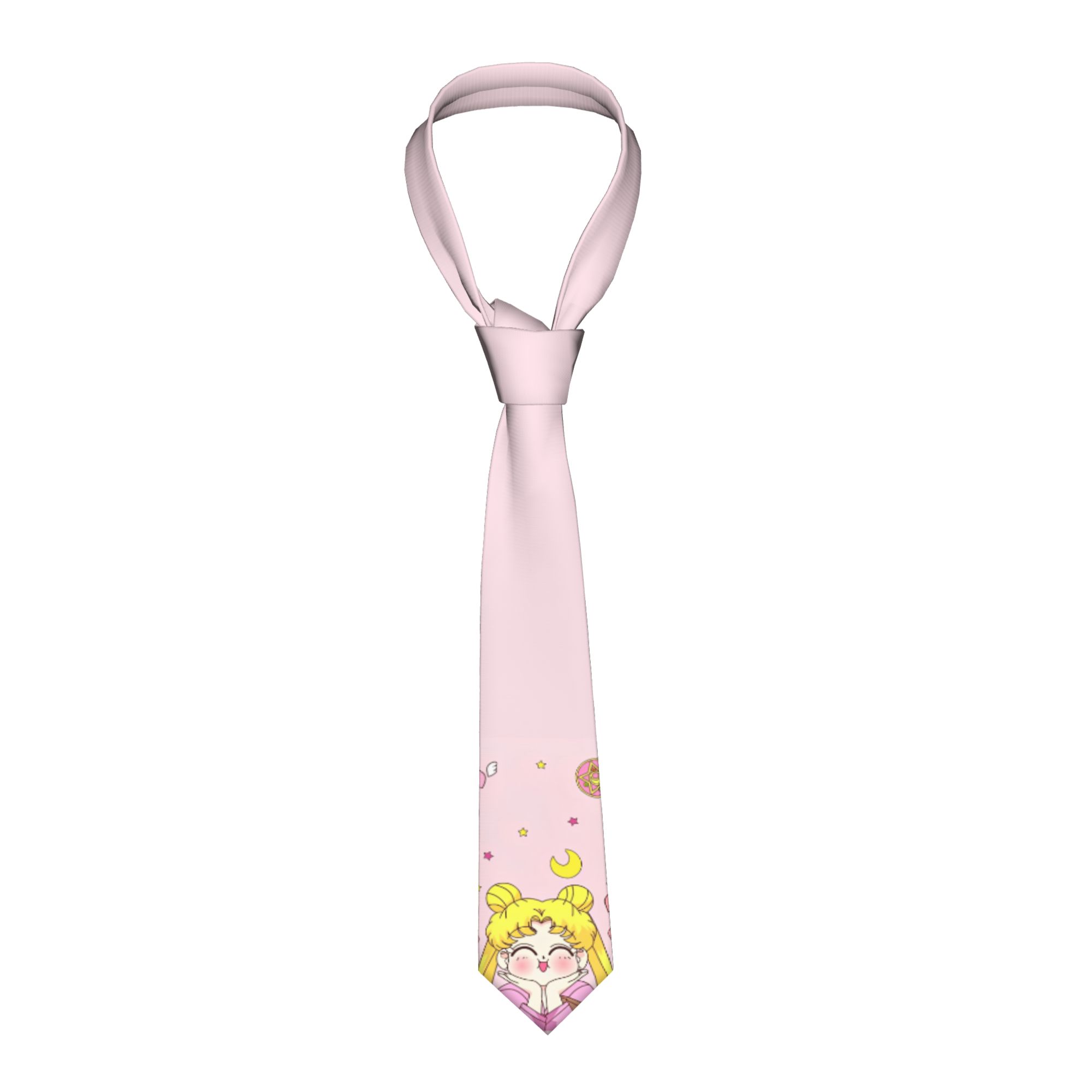 Mens Tie Cartoon Moons 3D Prin - огляд і ціна Men Accessories Elegant