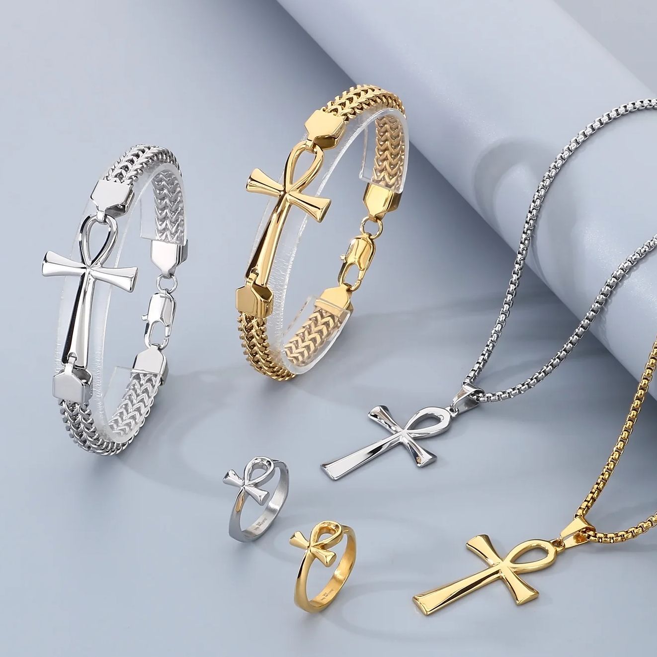 HaoYi Stainless Steel Egypt Cr - огляд і ціна Men'S Accessories Jewelry Egypt