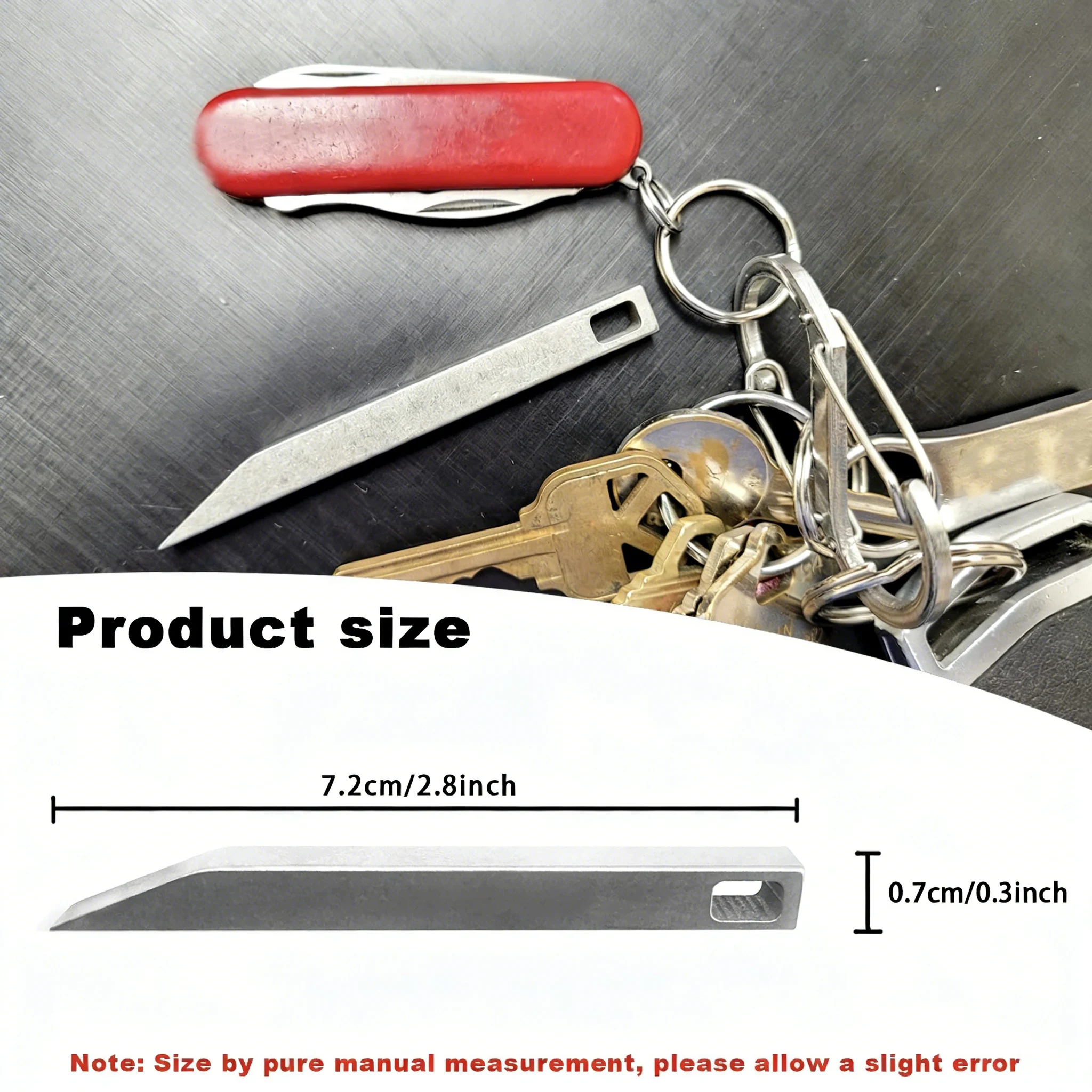 Heavy Duty Keychain Prybar EDC - огляд і ціна Keychain Multi Tool