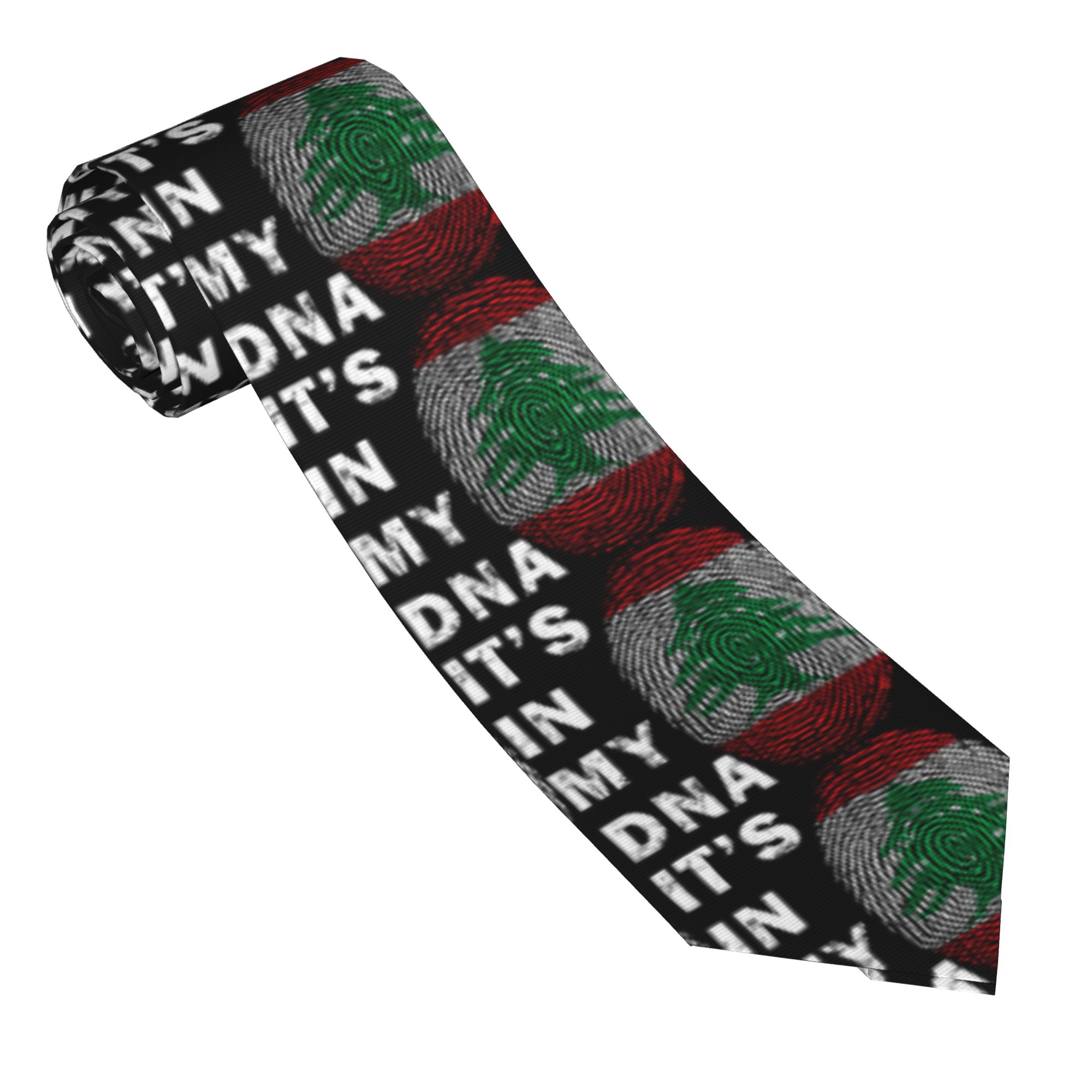Mens Tie Lebanon in My DNA Leb - огляд і ціна Men Accessories Lebanon