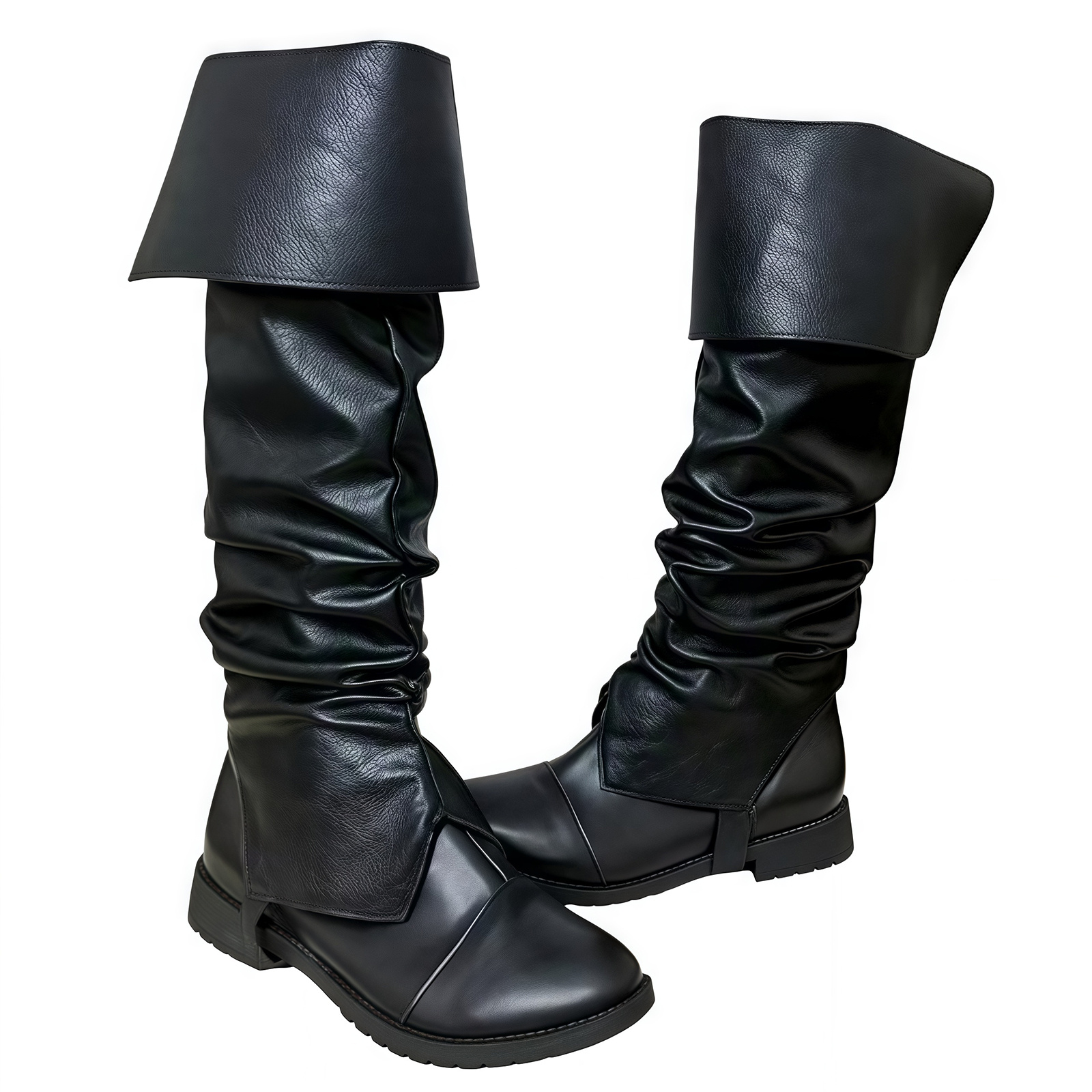Medieval Pirate Boot Covers Ad - огляд і ціна Men'S Viking Accessories