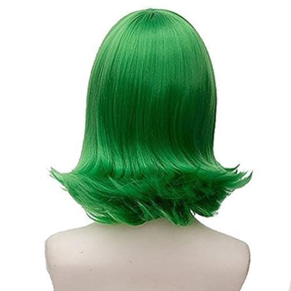 Short Green Wavy Cosplay Wigs  - огляд і ціна Men'S Vegan Accessories