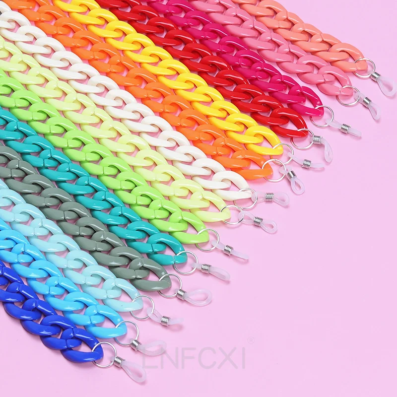 JNPCXI Fashion Acrylic Sunglas - огляд і ціна Men Accessories Neck Chain