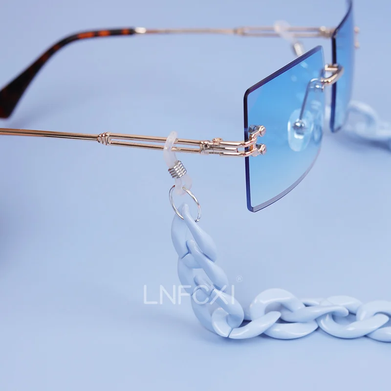JNPCXI Fashion Acrylic Sunglas - огляд і ціна Men Accessories Neck Chain