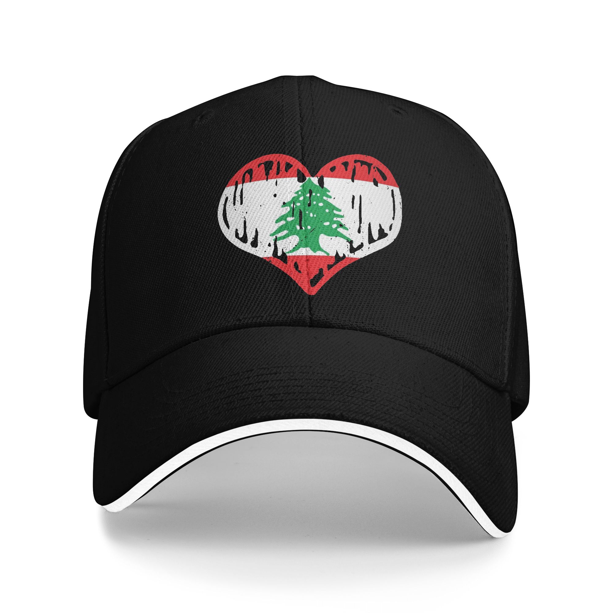 Lebanon Flag Heart Accessories - огляд і ціна Men Accessories Lebanon