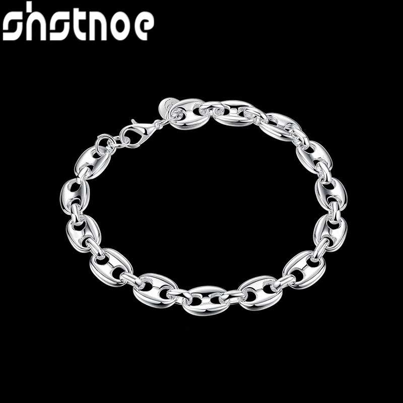Cute 925 Sterling Silver Pig N - огляд і ціна Men'S Accessories Trending