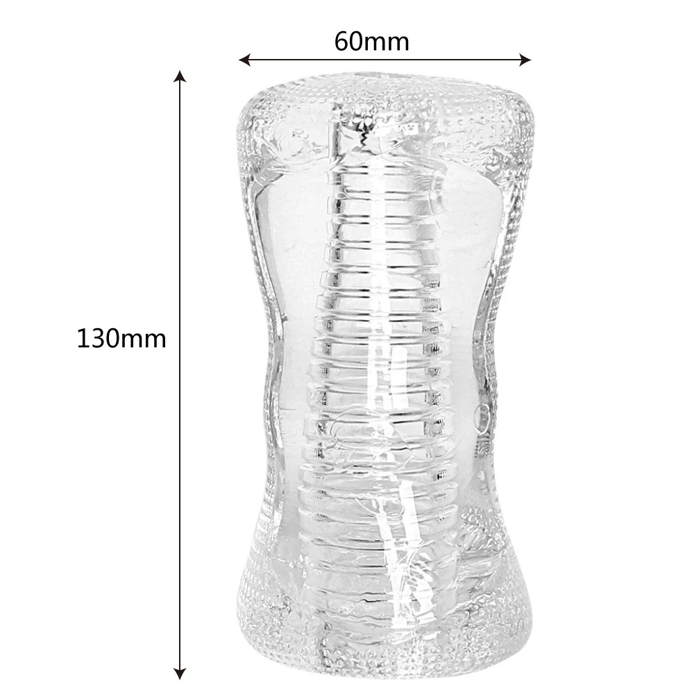 13cm Male Masturbator Transpar - огляд і ціна Men'S Vegan Accessories