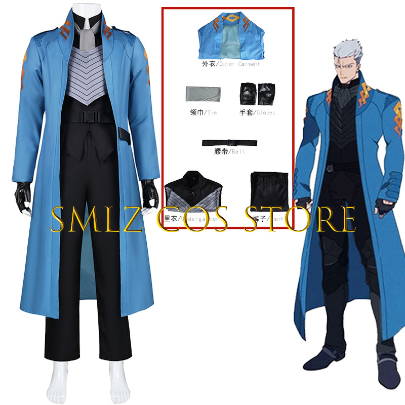 Newly Cry 5 Vergil Cosplay Cos - огляд і ціна Men Accessories Set