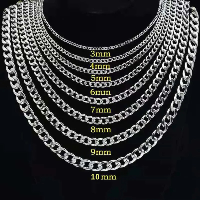 925 sterling silver plated Fla - огляд і ціна Men Accessories Neck Chain