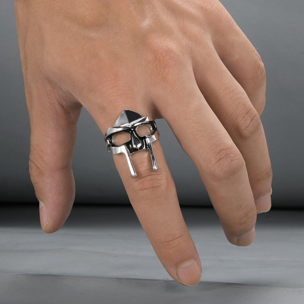 Goth Hip Hop Clasic Mf Doom Ri - огляд і ціна Men'S Accessories Jewelry Egypt
