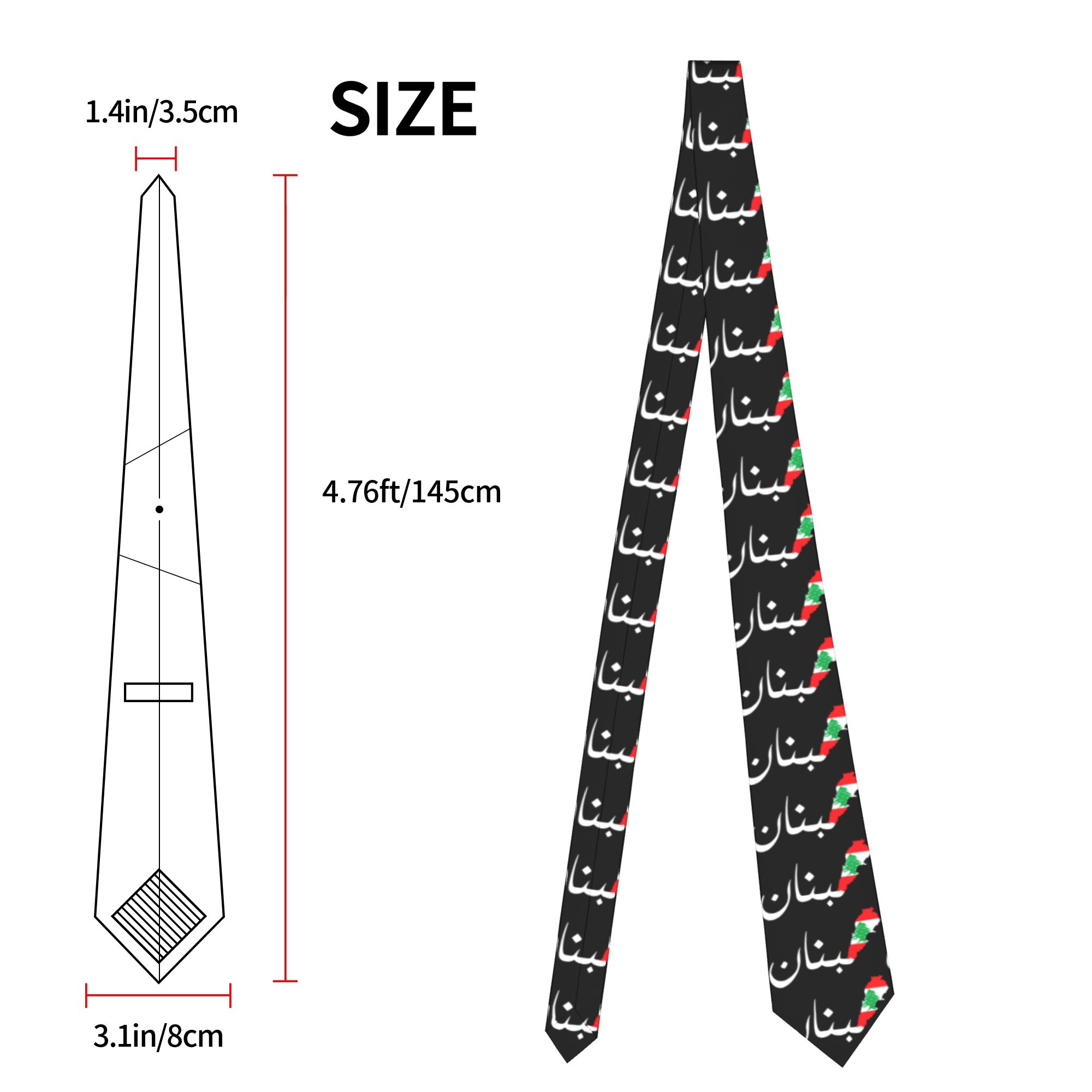 Lebanon Flag Map Arabic Beirut - огляд і ціна Men Accessories Lebanon