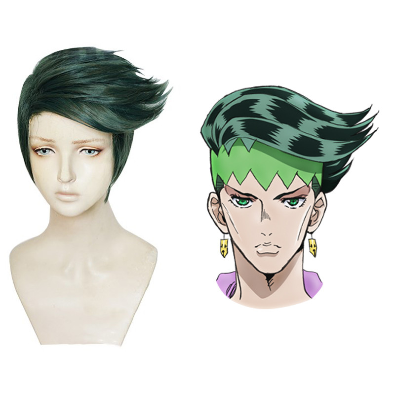 Rohan Kishibe Cosplay Wig Shor - огляд і ціна Men'S Vegan Accessories