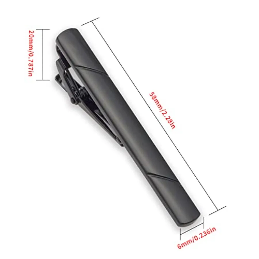 4Pcs Tie Clips For Men Tie Bar - огляд і ціна Men Accessories Gift Box
