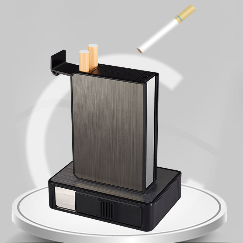 Automatic Cigarette Case Porta - огляд і ціна Men Accessories Gift Box