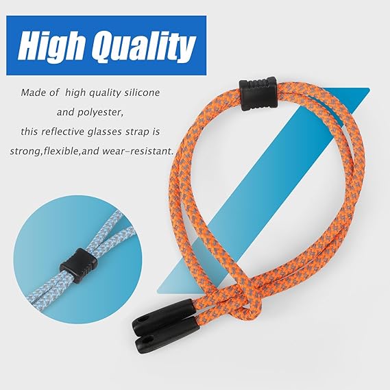 2 PCS Glasses Strap, Reflectiv - огляд і ціна Men Accessories Neck Chain