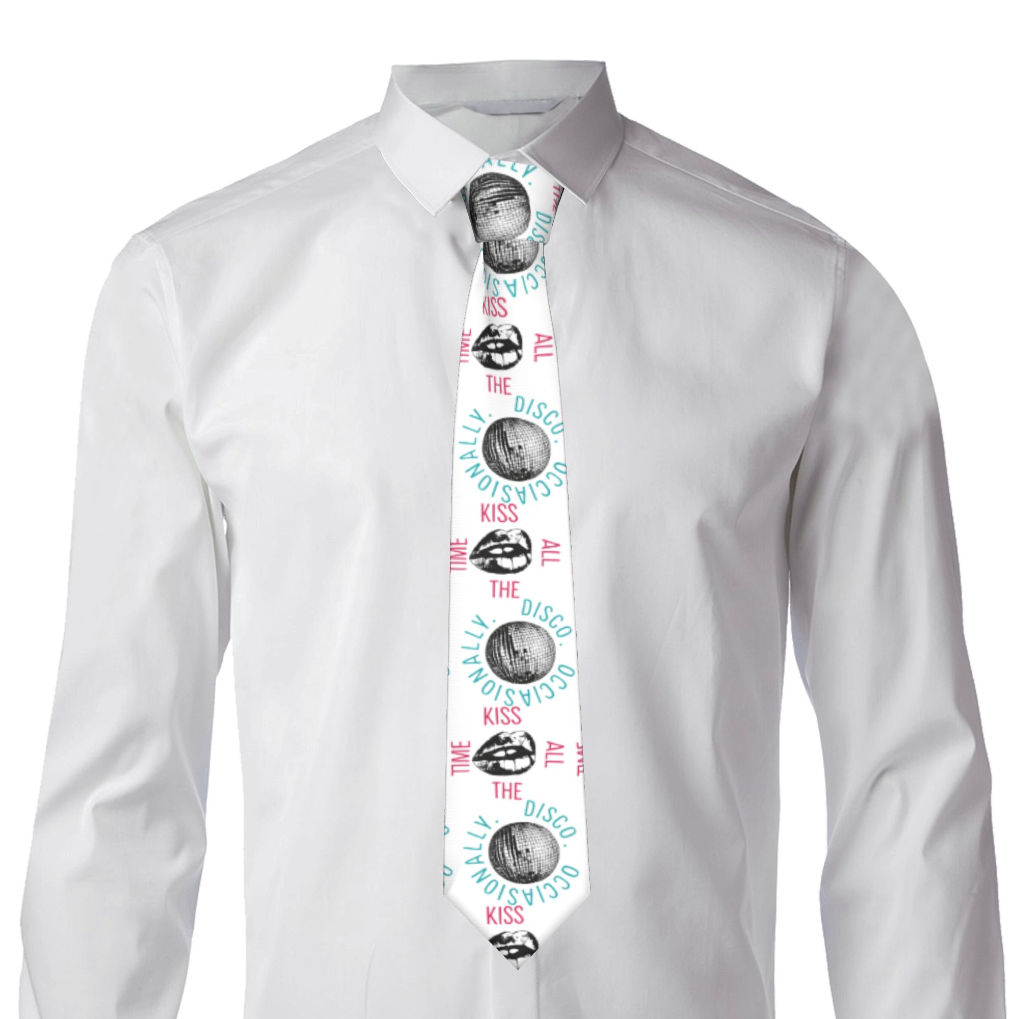 Mens Tie Kiss All The Time Dis - огляд і ціна Men Accessories All