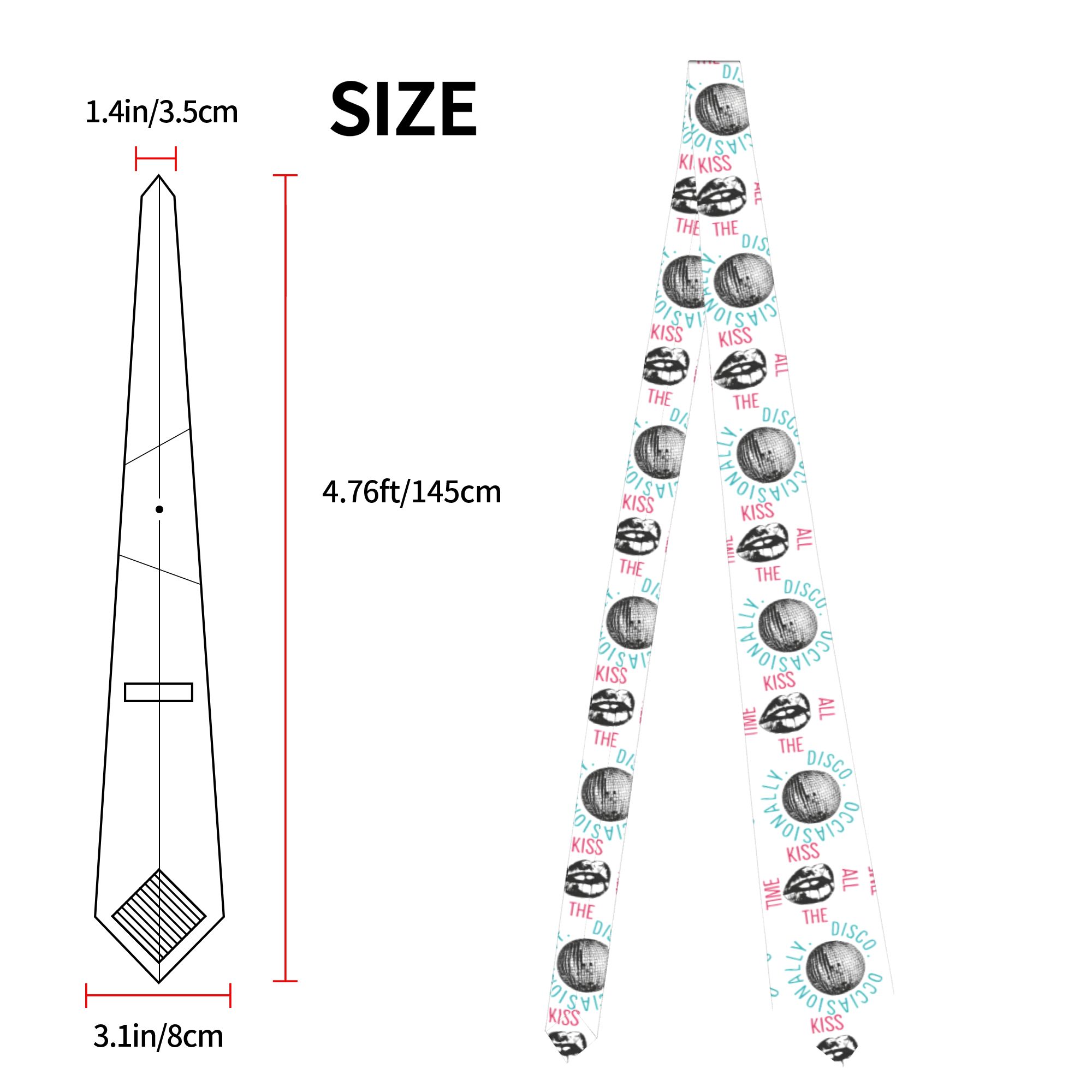 Mens Tie Kiss All The Time Dis - огляд і ціна Men Accessories All