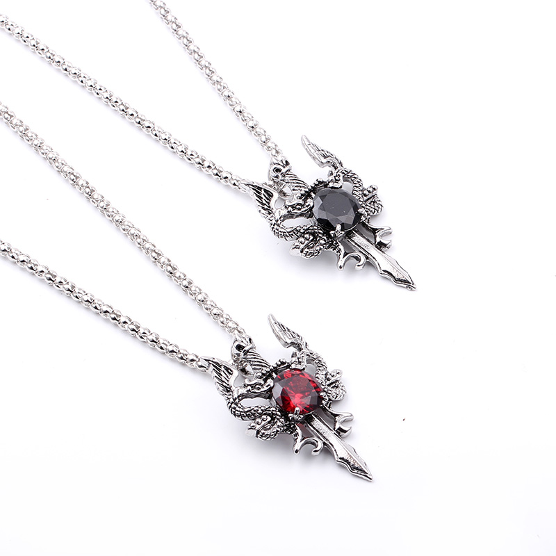 Double Dragon Black Gem Cross  - огляд і ціна Men'S Accessories And Jewelry