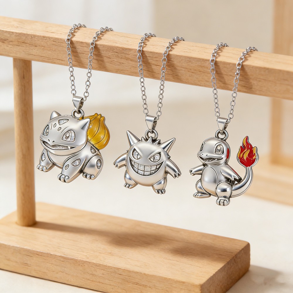 Vintage Anime Monster Pendant  - огляд і ціна Men Accessories For Birthday Gift