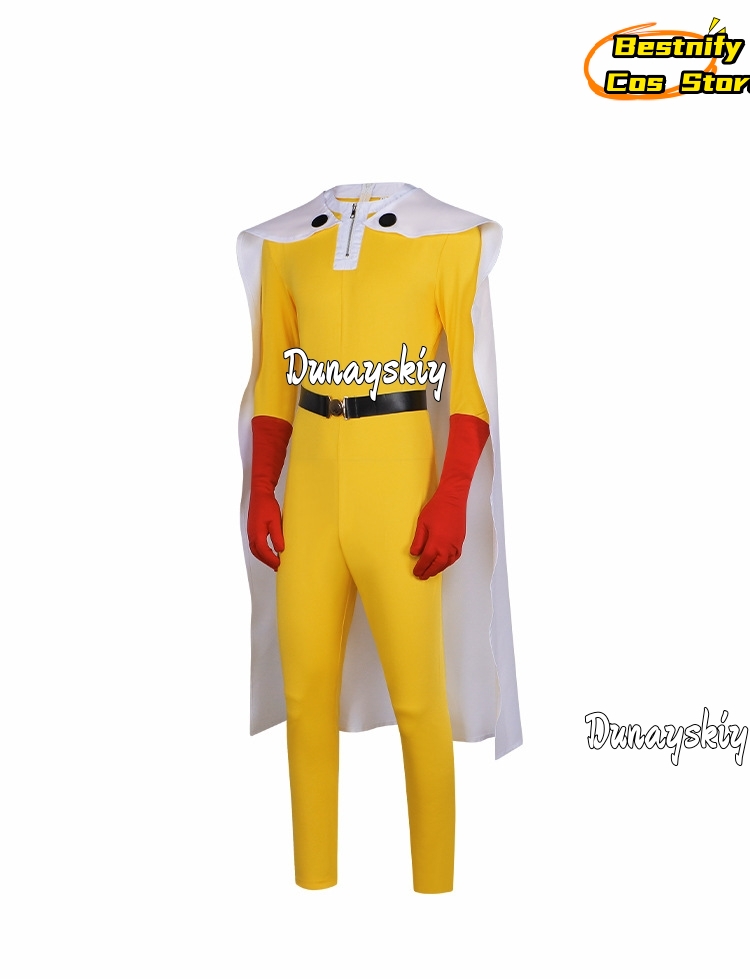 Saitama MAN Cosplay Jumpsuit C - огляд і ціна Men Accessories Korea