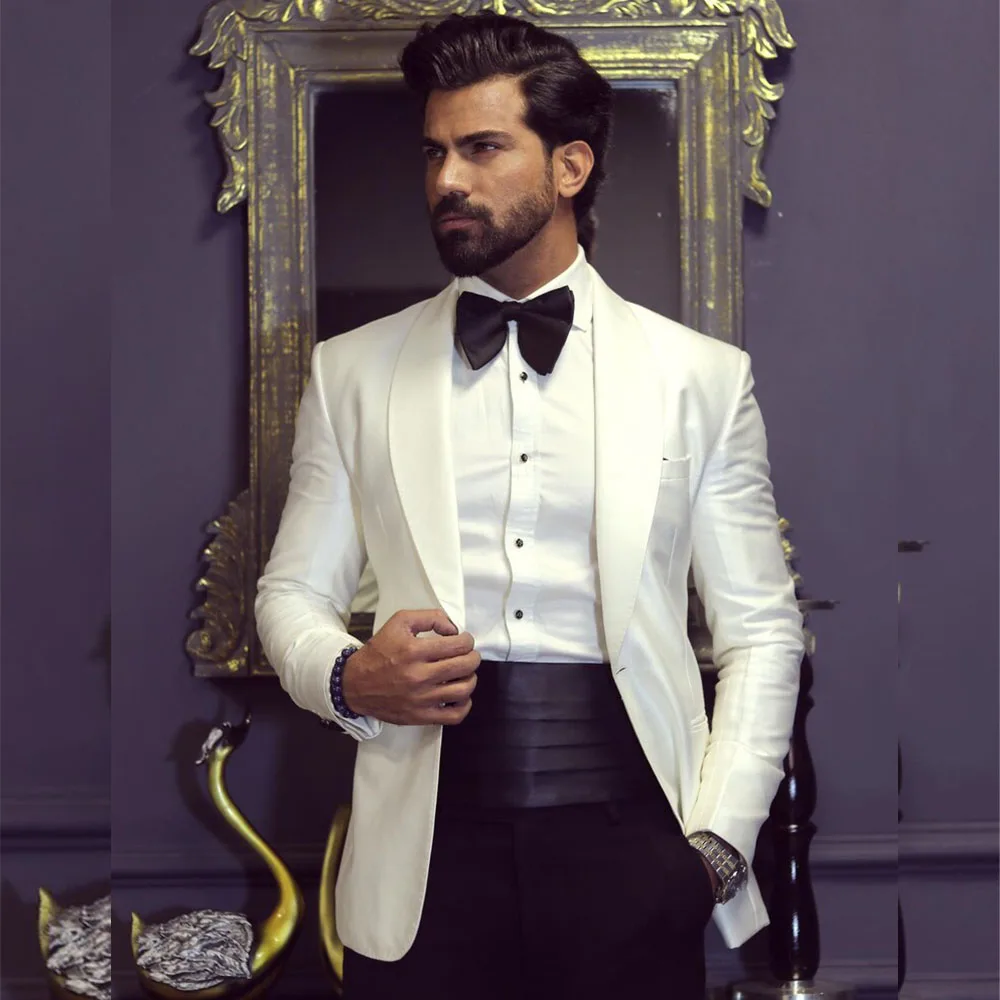 Classic England Style White Ja - огляд і ціна Men Accessories Elegant
