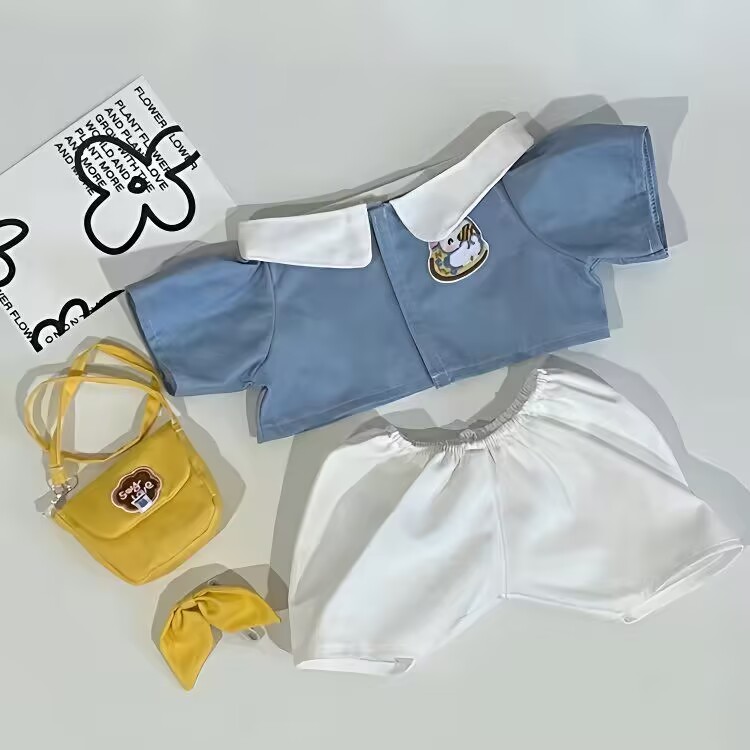 40cm baby clothes, cotton doll - огляд і ціна Men Accessories Set