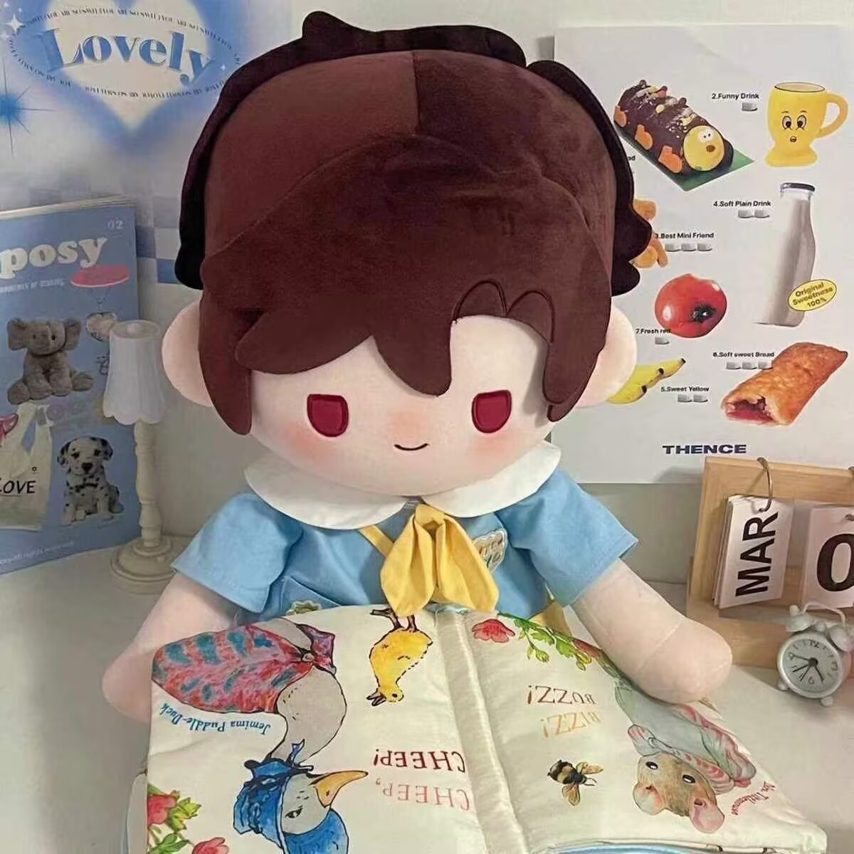 40cm baby clothes, cotton doll - огляд і ціна Men Accessories Set