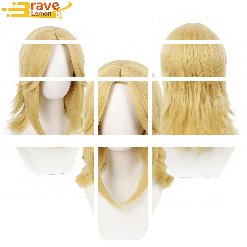 Johnny Joestar Cosplay Wig Hea - огляд і ціна Men Accessories Korea