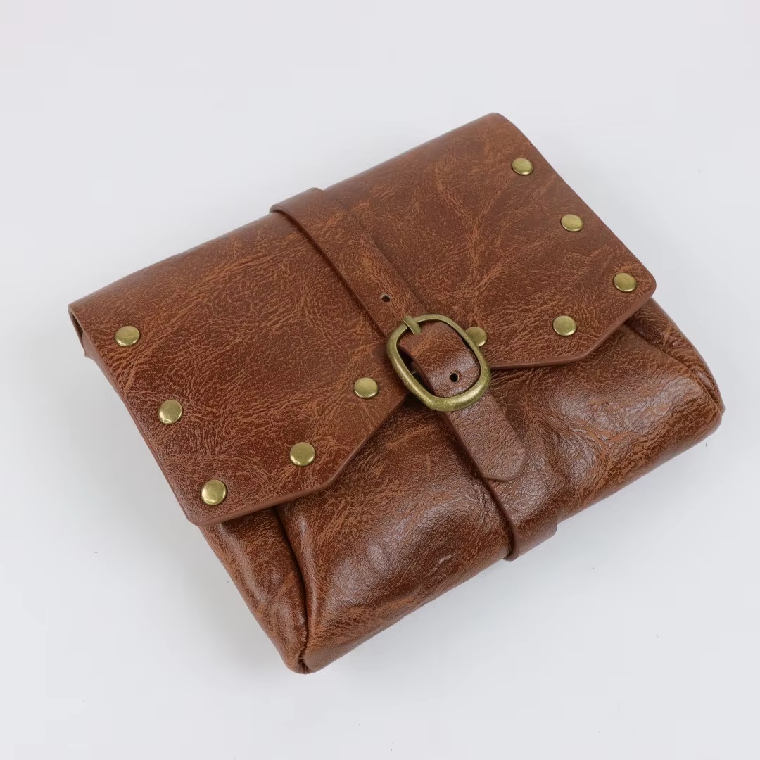 Medieval Viking Leather Pouch  - огляд і ціна Men'S Viking Accessories