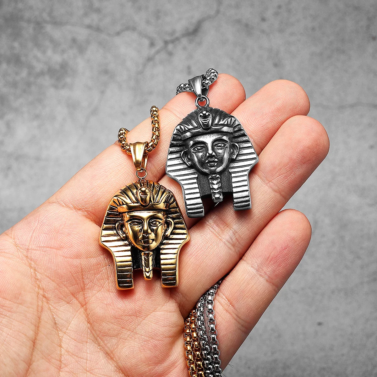 Egypt Pharaoh Sphinx Men Neckl - огляд і ціна Men'S Accessories Jewelry Egypt