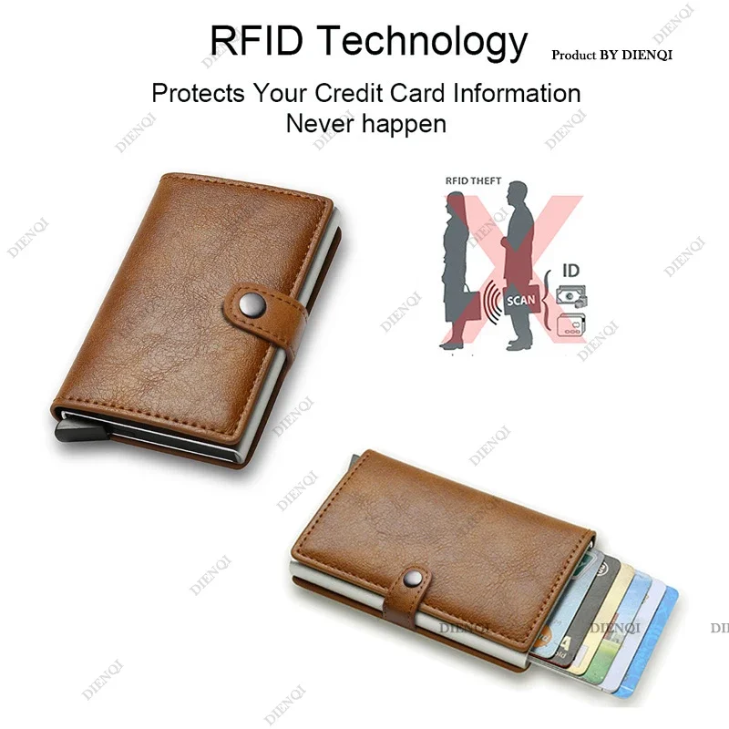 Anti Rfid Bank Credit Card Hol - огляд і ціна Card Case Minimalist